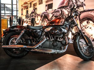 Harley-Davidson Forty-Eight (Foto: Raul Zito/G1)