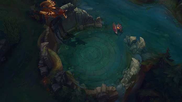 LoL: o dragão aguarda para atacar na selva do jogo (Foto: Divulgação/Riot Games) LoL: o dragão aguarda para atacar na selva do jogo (Foto: Divulgação/Riot Games)