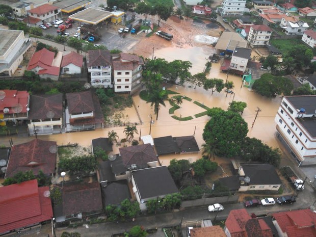 Imagem aérea da cidade de Rio Bananal, Norte do Espírito Santo.  (Foto: Bernardo Coutinho/ A Gazeta)