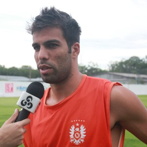 Rodrigo Dantas, atacante do Nacional (Foto: Marcos Dantas)