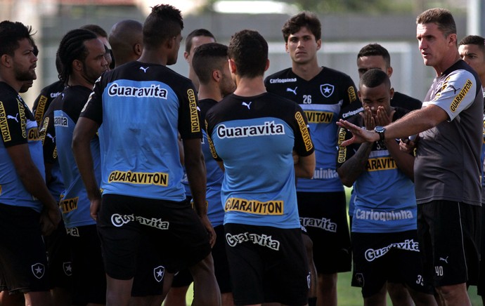 Vagner Mancini treino Botafogo (Foto: Satiro Sodré)