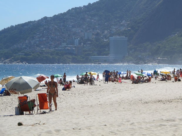 Rio teve dia de calor na véspera do feriado de Consciência Negra (Foto: Marcelo Elizardo/ G1) Rio teve dia de calor na véspera do feriado de Consciência Negra (Foto: Marcelo Elizardo/ G1)