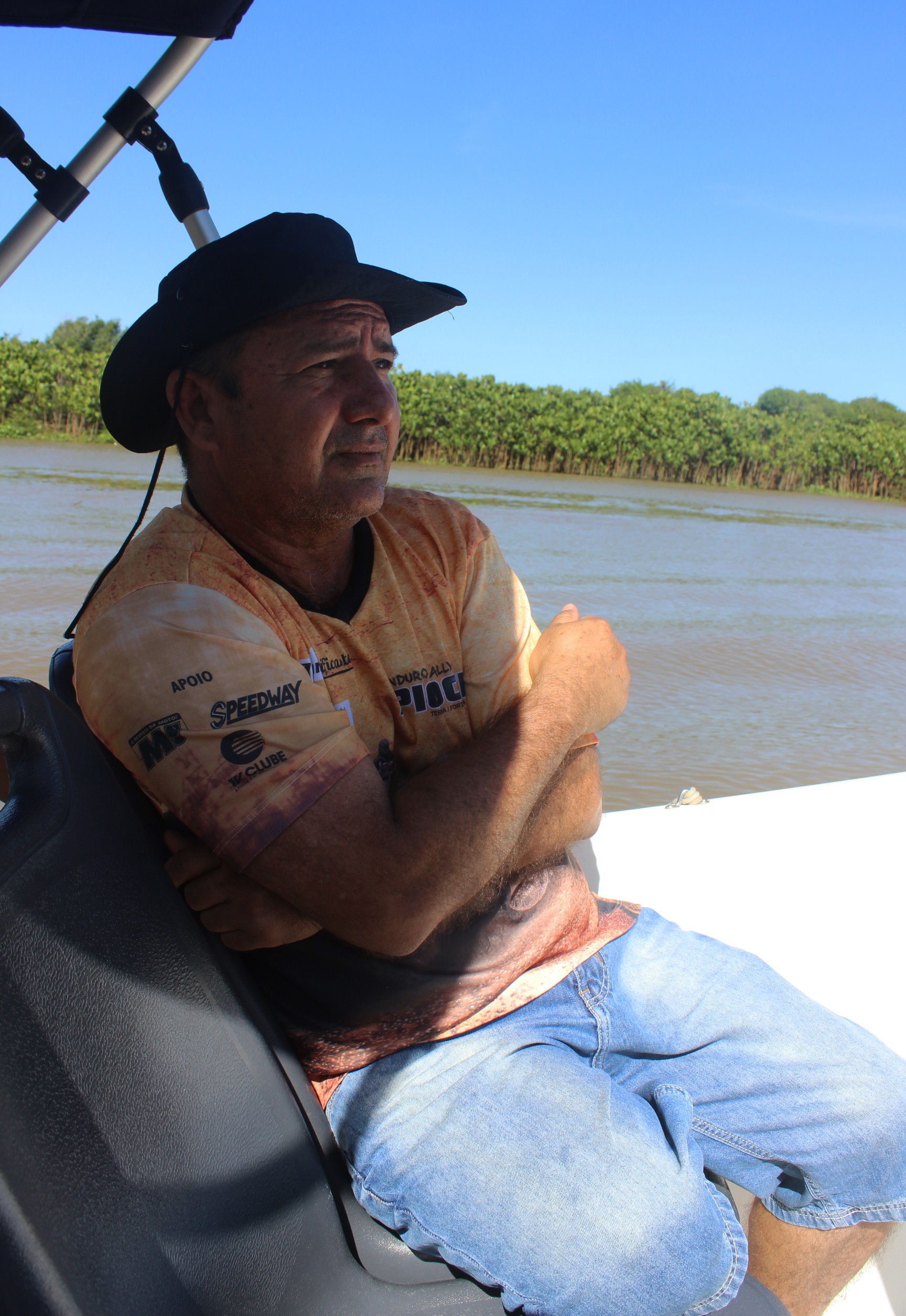 Morais Brito, um dos maiores divulgadores do Delta do Parnaíba (Foto: Patrícia Andrade/G1)