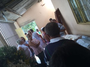 Família ficou assutada ao ver que corpo não era (Foto: Viviane Cordeiro/Arquivo Pessoal)