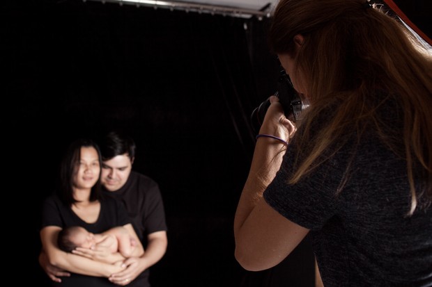 Jiang apresenta sua filha Cecília com ensaio newborn feito por Daniela Margotto (Foto: Daniela Margotto / Dilvulgação)