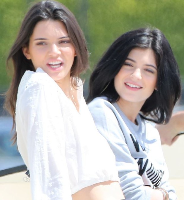 Kendall e Kylie Jenner (Foto: Grosby Group/Agencia)