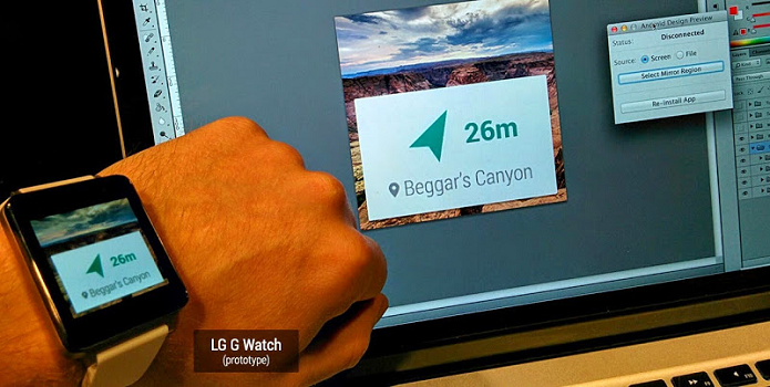 LG G Watch tem visual comum (Foto: Divulgação/Android Developers)