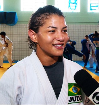 Sarah Menezes (Foto: TV Clube) Sarah Menezes (Foto: TV Clube)