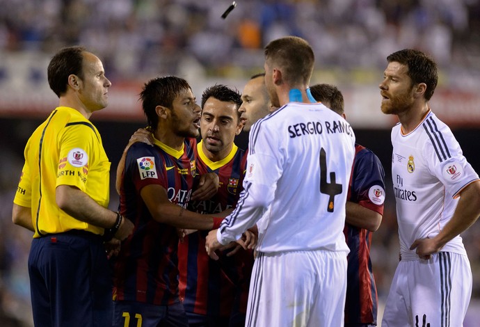 Barcelona x Real Madrid - Copa do Rei (Foto: AFP)
