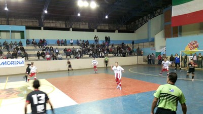 Copa Morena de futsal em Nioaque (Foto: Mariana Cintra/TV Morena)
