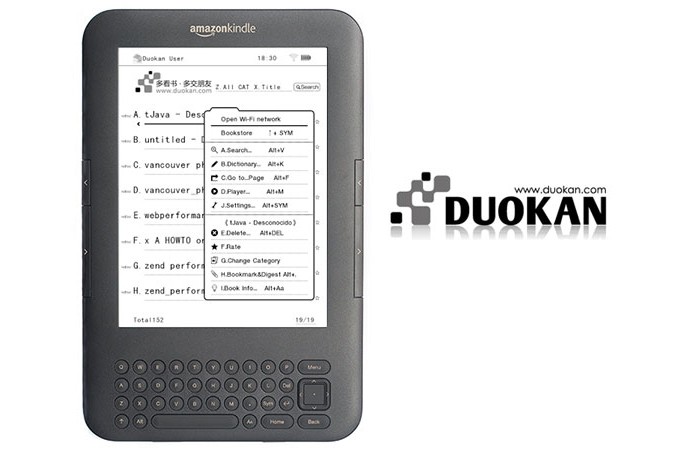 Duokan expande as funcionalidades do Kindle, mas põe a integridade do aparelho em risco na instalação (Foto: Reprodução/The Digital Reader) (Foto: Duokan expande as funcionalidades do Kindle, mas põe a integridade do aparelho em risco na instalação (Foto: Reprodução/The Digital Reader)) Duokan expande as funcionalidades do Kindle, mas põe a integridade do aparelho em risco na instalação (Foto: Reprodução/The Digital Reader) (Foto: Duokan expande as funcionalidades do Kindle, mas põe a integridade do aparelho em risco na instalação (Foto: Reprodução/The Digital Reader))