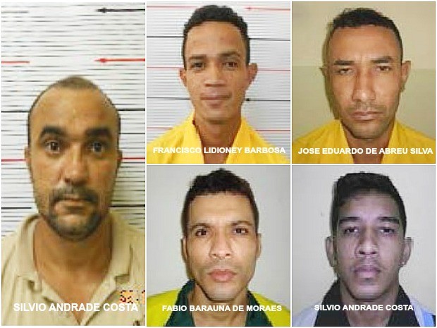 Presos fugiram do Centro de Detenção Provisório de Manaus (CDP), no domingo (12) (Foto: Divulgação/Seap-AM)