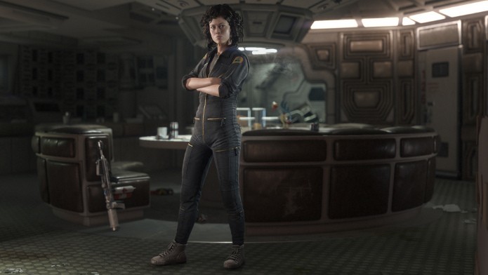 Alien: Isolation terá DLC com Ellen Ripley, personagem interpretada pela atriz Sigourney Weaver. (Foto: Divulgação)