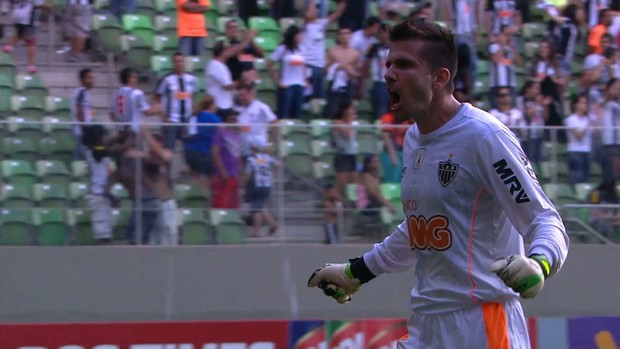 Victor, goleiro do Atlético-MG (Foto: Reprodução / Premiere FC)