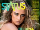 Juliana Silveira faz topless em fotos sensuais para revista