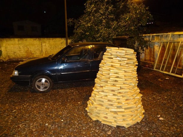 Apreensão foi realizada em São Miguel do Iguaçu (Foto: Divulgação / PRF)