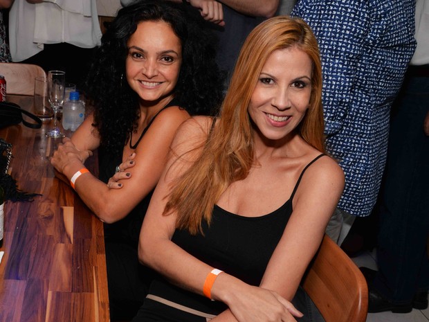 Iaiá e Carla Daniel em festa na Zona Sul do Rio (Foto: Ari Kaye/ Divulgação)