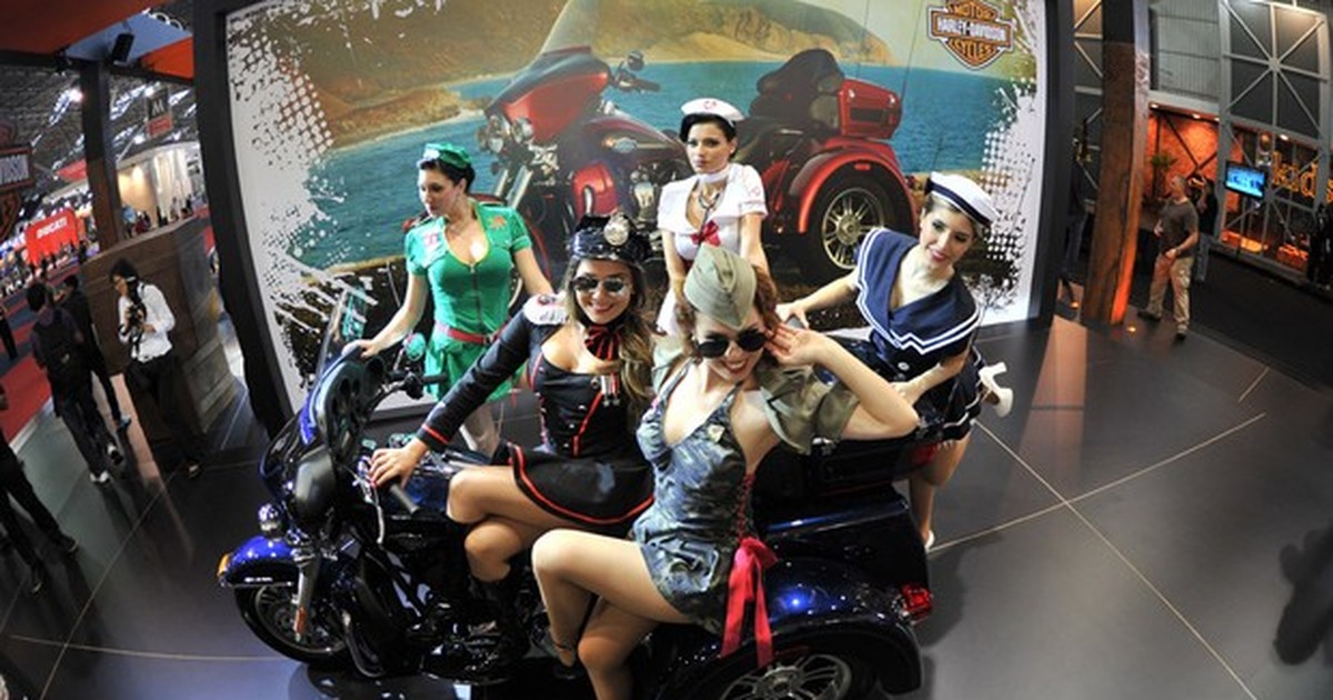 G1 Pin Ups Apresentam Novidades Da Harley Davidson Para O Brasil