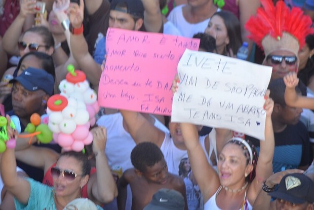 Mensagens dos fãns para Ivete Sangalo (Foto: Joilson César / Picnews)