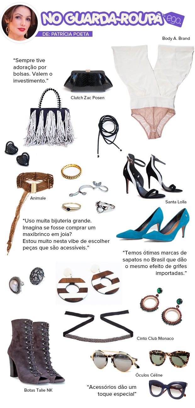 Patrícia Poeta (Foto: Anderson Barros / Arte: Sandy Bahia - EGO)