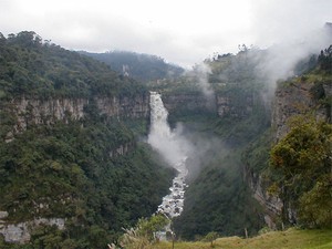 Salto del Tequendama, cachoeira na Colômbia (Foto: Creative Commons/FranciscoA. ZeaB.)
