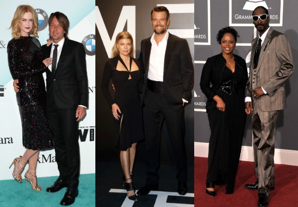 Nicole Kidman e Keith Urban, Fergie e Josh Duhamel e Snoop Dog e Shante (Foto: Getty Images)