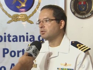 Lúcio Marques Ribeiro, comandante da Capitania dos Portos no Amapá (Foto: Divulgação/TV Amapá)