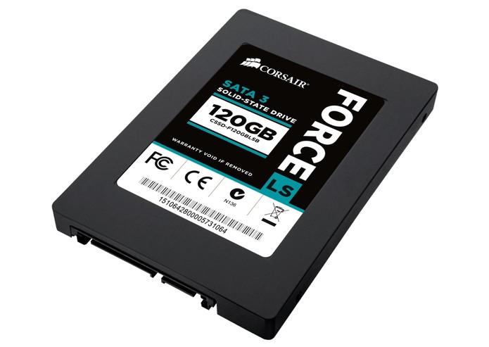 Corsair Force LS possui velocidade de leitura de até 540 MB/s (Foto: Divulgação/Corsair) (Foto: Corsair Force LS possui velocidade de leitura de até 540 MB/s (Foto: Divulgação/Corsair))