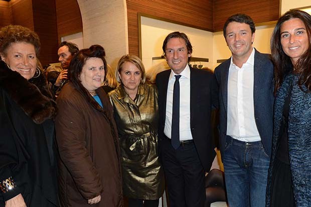 CEO of Dior Pietro Beccari , his wife Elisabetta Beccari , their News  Photo - Getty Images