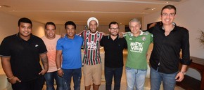 Ronaldinho Fluminense (Foto: Alexandre Vidal / Agência FotoBR)