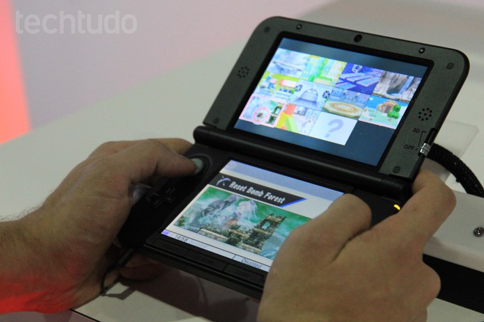 A versão de Super Smash Bros para 3DS também é muito boa (Foto: Isadora Díaz/ TechTudo) A versão de Super Smash Bros para 3DS também é muito boa (Foto: Isadora Díaz/ TechTudo)