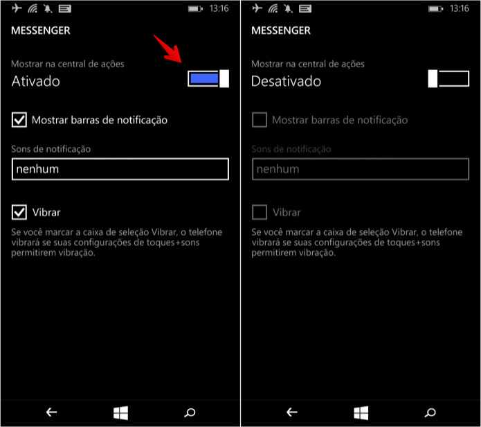 Desativando as notificações do Messenger (Foto: Reprodução/Helito Bijora) (Foto: Desativando as notificações do Messenger (Foto: Reprodução/Helito Bijora) ) Desativando as notificações do Messenger (Foto: Reprodução/Helito Bijora) (Foto: Desativando as notificações do Messenger (Foto: Reprodução/Helito Bijora) )