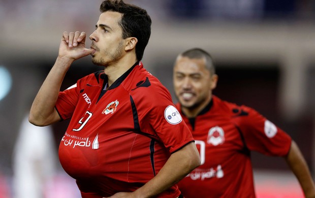 Nilmar rodrigo tabata al-rayyan gol al saad (Foto: Agência Reuters)