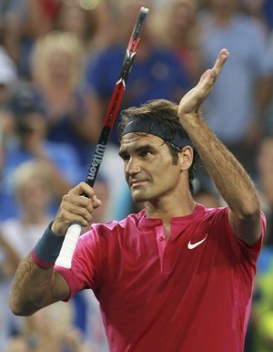 Roger Federer x Roberto Bautista Agut Masters 1000 Cincinnati (Foto: EFE)