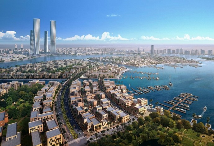 Cidade terá 25 mil residências, hospitais, escolas e metrô (Foto: Lusail.com) Cidade terá 25 mil residências, hospitais, escolas e metrô (Foto: Lusail.com)