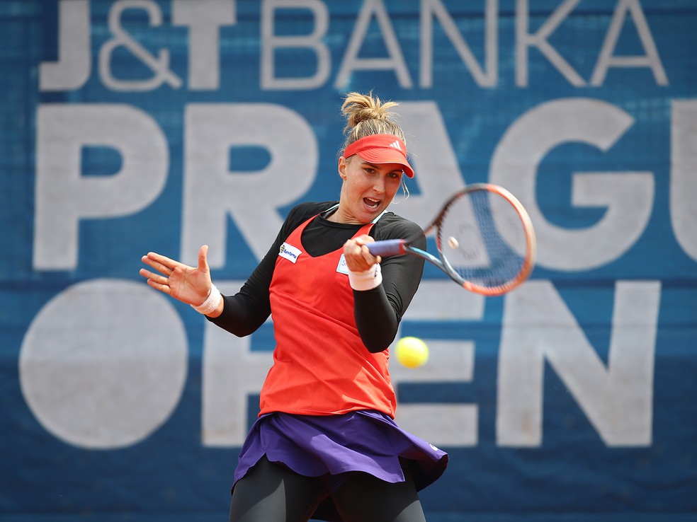 Bia Haddad Maia no WTA de Praga (Foto: Divulgação)