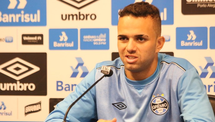 Luan Grêmio (Foto: Eduardo Moura/GloboEsporte.com) Luan Grêmio (Foto: Eduardo Moura/GloboEsporte.com)