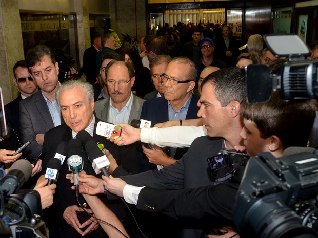 Michel Temer José Ivo Sartori - velório Mendes Ribeiro Filho (Foto:  Guerreiro/Agência ALRS)