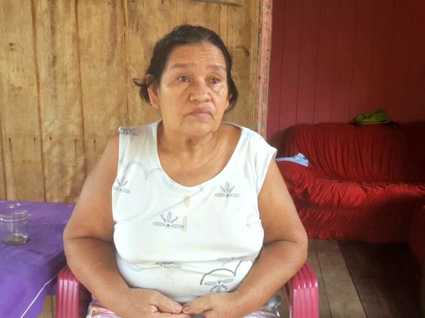 Avó da menina diz que ficou com medo de nunca ver a menina de novo  (Foto: Anny Barbosa/G1)