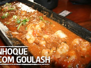 Segundo Martín Diaz, Nhoque com Goulash é uma das receitas mais procuradas em seu restaurante (Foto: arquivo pessoal/ Martín Diaz)