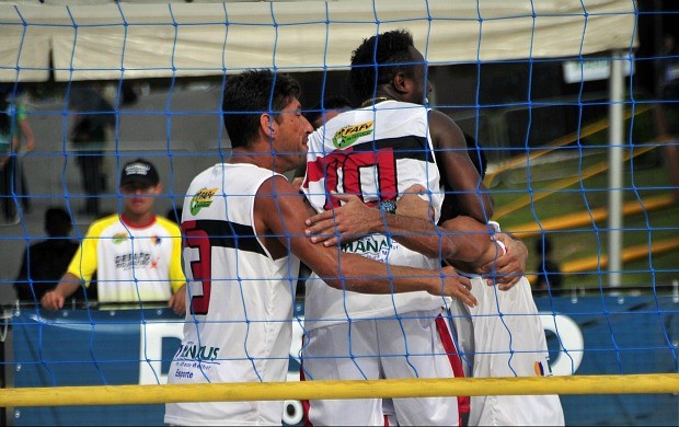 Flamengo vence desafio Rio x Manaus de Futevôlei (Foto: Antônio Lima/Semdej)