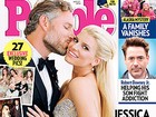 Jessica Simpson fala sobre  casamento a revista: 'Tudo em família'