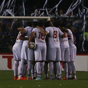 São Paulo time reunido (Foto: Rubens Chiri/site oficial do SPFC)