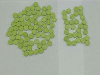 Comprimidos de ecstasy apreendidos com primos no DF (Foto: Polícia Civil/Divulgação)