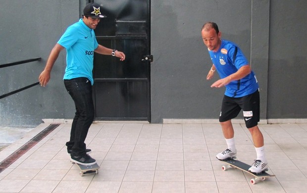 Léo e Kelvin Hoefler (Foto: Lincoln Chaves)