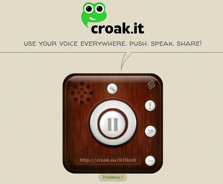 screenshot de Croak.it