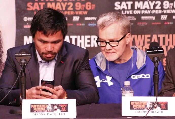 Freddie Roach, técnico de Manny Pacquiao (Foto: Evelyn Rodrigues)