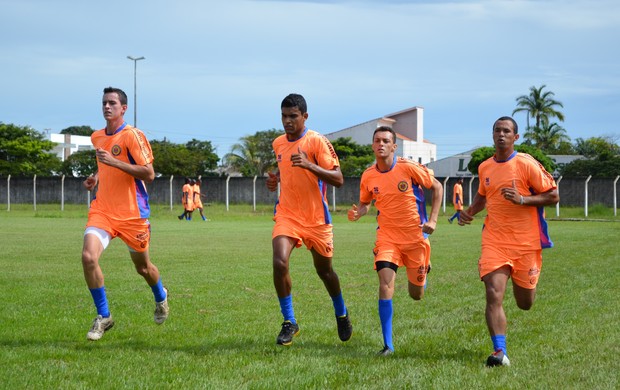 Cucaú e Cabixi já treinam com a equipe do Vilhena (Foto: Sandra Belli)