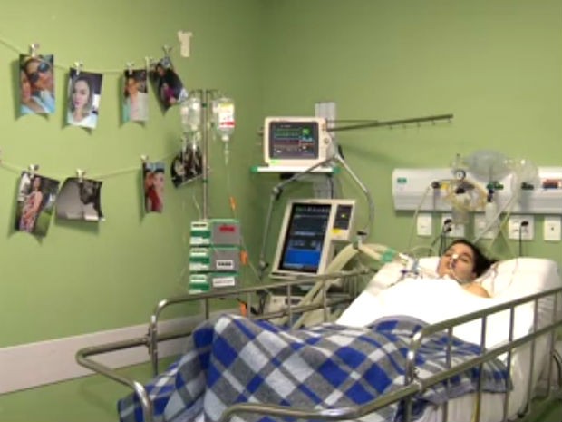 Com morte cerebral, jovem é mantida viva no Paraná para dar à luz gêmeos (Foto: Reprodução/ RPC)