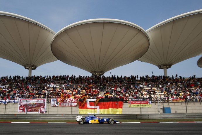 Além de conquistar pontos em Xangai, Felipe Nasr superou o companheiro de equipe no duelo interno da Sauber (Foto: Divulgação)
